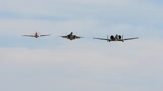 A-10 and F-35 Demo Teams - 2021 TLOA Air Show