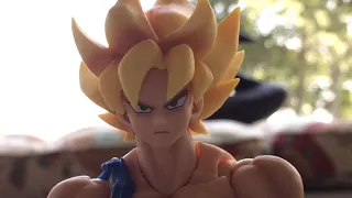 Goku vs Bruce Lee Stop Motion