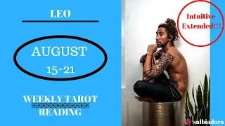 LEO - "THROUGH THICK AND THIN YOU TWO LOVE EACH OTHER" AUGUST 15-21 WEEKLY TAROT READING