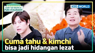 [IND/ENG] "A right now recipe" with the stuff you'd have in your fridge! | Fun-Staurant | KBS WORLD