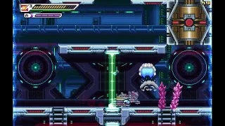 Megaman X Corrupted Cyber lab - new enemies - tiles & new level design (WIP)