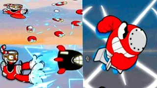 Cuphead: All Plane Super && Ex Weapons (Full Comparison)