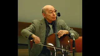 Janos Starker teaching Haydn D Major Concerto