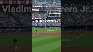 Vladimir Guerrero Jr. flyout #baseball #bluejays