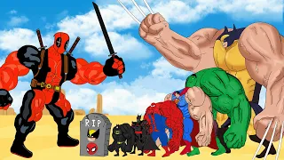 Rescue SUPERHEROES Team HULK & DEADPOOL, SPIDERMAN Vs SUPERMAN, VENOM, WOLVERINE | WHO WILL WIN ???