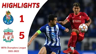 PORTO 1 - 5 LIVERPOOL | UCL 2021-2022 HIGHLIGHTS