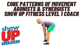 Human Movement Patterns Show Up Fitness Level 1 Coach |Hinge Squat Push Pull Unilateral Transitional