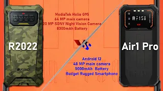 iiiF150 R2022 Vs iiiF150 Air1 Pro Rugged Phone - Full Specifications | Comparative Video | 2022