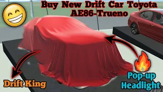 #carsimulator2 #newcar Buy Brand New Drift Car Toyota AE86-Trueno || Drift King 🤴 👌 😎