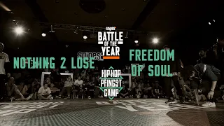 Nothing 2 Lose vs Freedom of Soul | 3vs3 Top 16 | Hip Hop Pfingstcamp X Snipes BOTY CE 2019