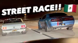 STREET RACING IN MEXICO WITH +700HP RACE CARS!!!