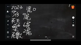 2023/9/13加州彩天天樂 參考看看