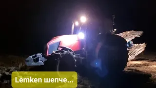 Оранка після Соняшника. ZETOR +LEMKEN.