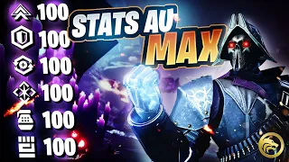 Destiny 2 - STATS AU MAX! SEXTUPLE 100, Max Stats Possible & Stats Cachées