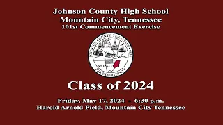 Johnson County High School Graduation, May 17th 2024