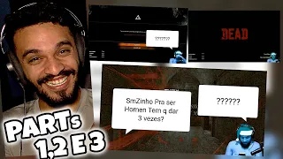 REACT | Smzinho Perguntas e Respostas engraçadas | PARTS 1, 2 E 3 | GAMES COMEDY