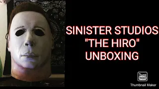 Sinister Studio's "The Hiro" Michael Myers Mask Unboxing!!!