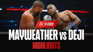 Floyd Mayweather vs Deji [Highlights]