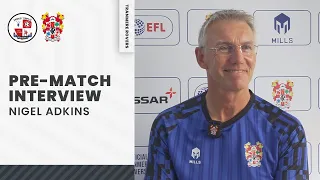 Pre Match | Nigel Adkins (Crawley Town A)