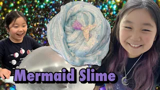 Making Mermaid Slime