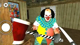 Horror Clown Pennywise - Scary Escape Game - Full Gameplay Walkthrough Ghost Mode (Android)