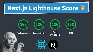 The Right way to Optimize Next.js to Score 100 in lighthouse