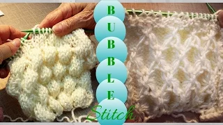 3D Bubble Knit | Bobble Knitted Stitch