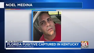 Florida fugitive captured in Kentucky