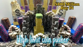 keys to the castle inside the high limit coin pusher