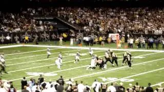 MNF Saints vs Falcons december 26th 2011 record play 3