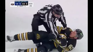 Referee CLOBBERS Marchand