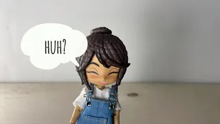 a short stop motion hello from my little nendoroid OCs