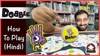 Dobble HINDI How to Play | 5 Ways to Play Dobble | Simple Playing Cards Game //Chai & Games