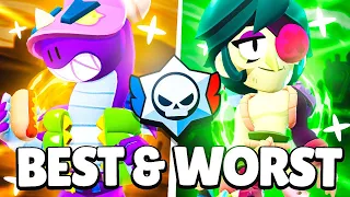 THE 5 BEST & WORST  BRAWLERS FOR RANKED