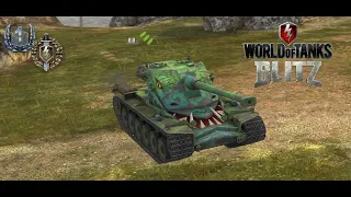 Kranvagn 1st class 4 kills | World of Tanks Blitz