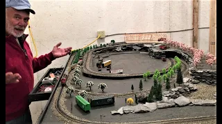 HO Train Layout Gets a New Home