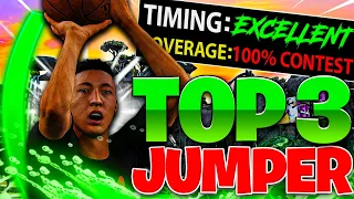 TOP 3 BIGGEST GREEN WINDOW JUMPSHOTS NBA 2K24 NEXT GEN & CURRENT GEN! BEST GREEN JUMPSHOT NBA 2K24!