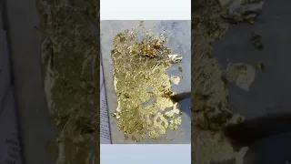 How to use gold leaf ❤️❤️😍|calligraphy