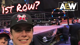 AEW DYNAMITE VLOG in CHICAGO CMPUNK vs MJF!!!!!!! Feb.2,2022