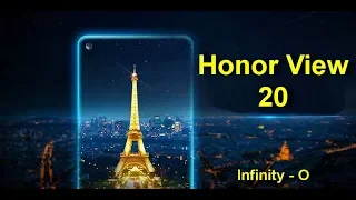 Характеристики Honor View 20 - фронтальная камера в дисплее и 48 Мп основная камера