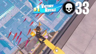 33 Elimination Solo vs Squads Gameplay (Fortnite Chapter 4 Season 2 Full Game Win)