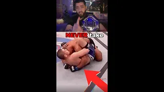 Never Take Khabib Down!😡