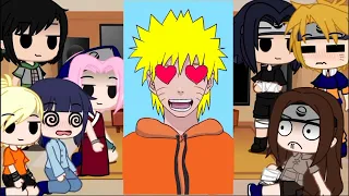 ✨Time 7 + Hinata sem Kakashi reagindo a tik Tok da sarada ✨| Melhor vidéos Naruto reagindo 2021