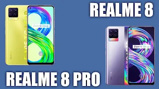 Realme 8 Pro vs Realme 8. Какой брать? Сравнение лучших бюджетных смартфонов. Обзор параметров.