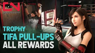 FF7 Remake All Tifa Pull-Ups Rewards - Peeress of Pull-Ups Trophy Final Fantasy VII Remake