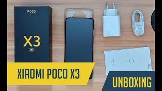 UNBOXING XIAOMI POCO X3 NFC | WHAT'S INSIDE THE BOX?