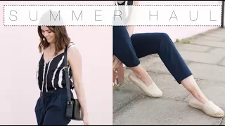 Summer Capsule Wardrobe Haul & Try-On  | The Anna Edit