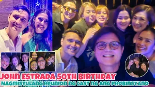 JOHN ESTRADA 50TH BIRTHDAY PRESENT ANG MGA KAIBIGAN NAGMISTULANG REUNION NG CAST NG ANG PROBINSIYANO