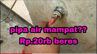 SOLUSI PIPA AIR MAMPET. HEMAT BIAYA