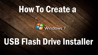 (Easy) How to make bootable USB Windows 7 - 2022